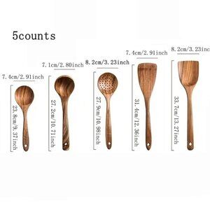 wood cooing spoon 5 Pease